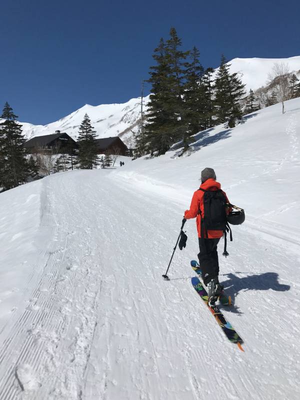 Ski Touring at Tsugaike