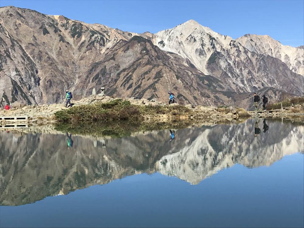Reflections at Happo Pond
