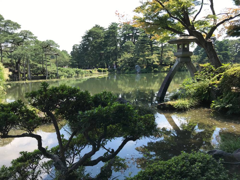 Kenrokuen Garden in Kanazawa
